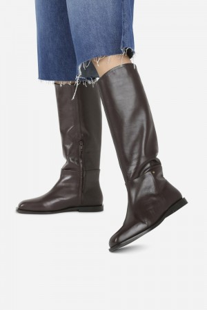 Bottes D'équitation BRONX Kels-ie Femme Cafe | HXKJZ-9162