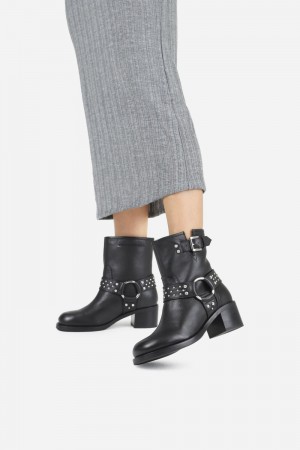 Chaussures De Vélo BRONX New-camperos Femme Noir | BYARC-2459
